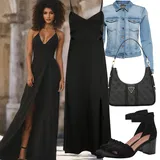 Černé Lodičky na Vysokém Podpatku Outfity image