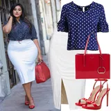 Outfits for chubby Poroka za dame image