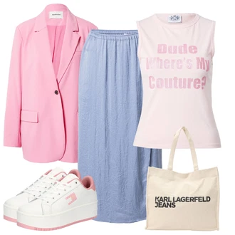 outfit mit Juicy Couture "poletna obleka"