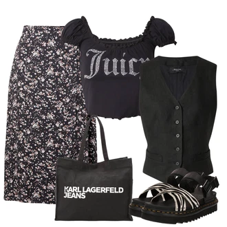 outfit mit Rjava/Roza/Rdeča Kratka majica/Crop Top Čipka/Kratki top/Lepa Majica/party Majica Juicy Couture "poletna obleka"