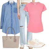 Outfiti z raztrganimi kavbojkami image