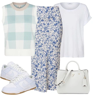 outfit mit Barbour "poletna obleka"