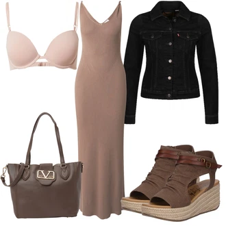 outfit mit Črna Vintage Jakna/Jakna z voskom/Rebrast Žamet Jakna/Kratka Denim Jakna/Volna Jakna levi's ® "Poletni outfit"