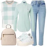 Adidas Originals Superga outfiti za dame image