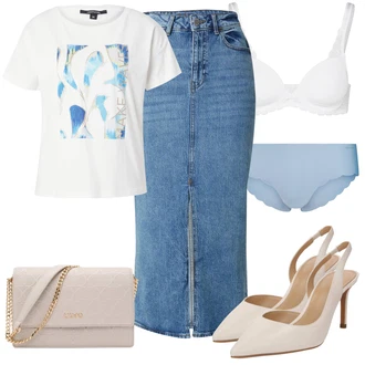 Čipka outfit mit Bela/Krem/Bež Balconette nedrček/Korzet/Modrček minimizer/Mehki Bh/Prozorni nedrček/Usnjene jakne za moške/Nedrček z oporo/Nedrček z oporo TRIUMPH "Poletni outfit"