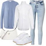 Bluze & tunike velikih velikosti Bombaž outfiti za dame image