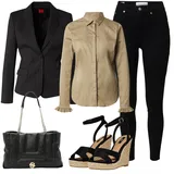 Zunaj Kavbojke Visokega Pasu outfiti za dame image