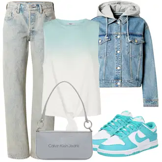 Til outfit mit Denim Jakna "Poletni outfit"