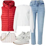 Bela Tamaris Superga outfiti za dame image