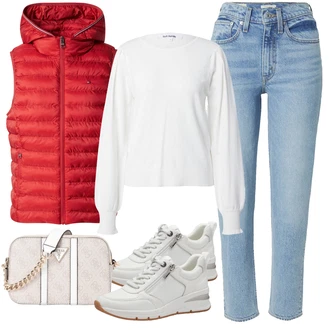 Poletje outfit mit Svetlo modra/Modra Mom Jean/Gležnarji/Boyfriend Kavbojke/Odrezane Kavbojke/Dad Kavbojka/Girlfriend Kavbojke/Kavbojke Visokega Pasu/Kavbojke z Razporkom/Zožene Kavbojke/Vintage kavbojke levi's ® "Poletni outfit"