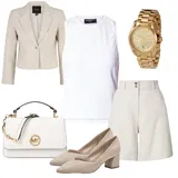 Bež Blazer outfiti za dame image