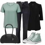 Podložene Kavbojke Visokega Pasu outfiti za dame image