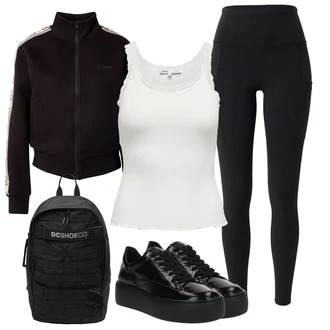 outfit mit Črna Superga Plato-Sneaker Högl "poletni videz"