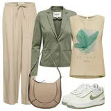 Rumena Superga outfiti za dame image