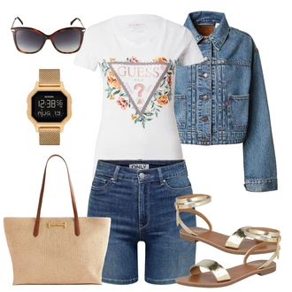 outfit mit Rjava/Siva/Zlati/Rumena/Bež Zaprta sandala/Rimski sandal/Sandala s peto/Sandali s Paščkom/Čevelj s trakom/Poletni Čevelj/T-pašček-Sandal/Vintage sandal Only "poletni videz"