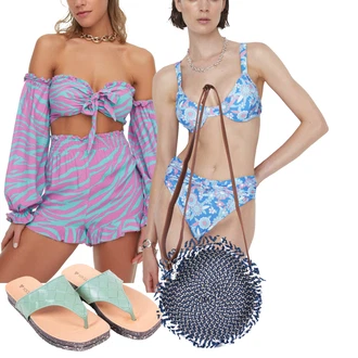 90. leta outfit mit Roza/Rjava Kombinezon/Praznični Kombinezon/Igralna obleka Trendyol "poletni videz"Look: 80. leta, 90. leta, Boho