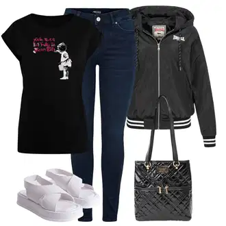 outfit mit Lonsdale "poletni videz"