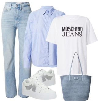 outfit mit Svetlo modra/Modra Nakupovalna torba/Košarasta torba/Plažna torba/Velika torba/Pletena torba/Pletena torba/Torba iz rafije/Nakupovalka Polo Ralph Lauren "poletni videz za elegantne ženske"