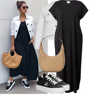 Outfit s Černá/Zelená Teniska Skate Bota/Teniska na platformě/Nízká Teniska/Letní Tenisky/Kožené Tenisky/Úzká Teniska Calvin Klein "Outfit na léto"