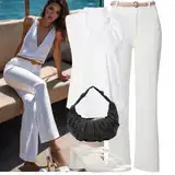 Dřeváky na vysokých podpatcích outfity image