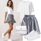 Skirts outfits Na zvonec za dame image