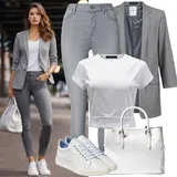 Polo Ralph Lauren Klasični Blazer outfiti za dame image