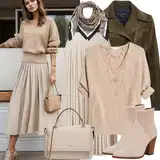 Old Money Style zimní outfity image