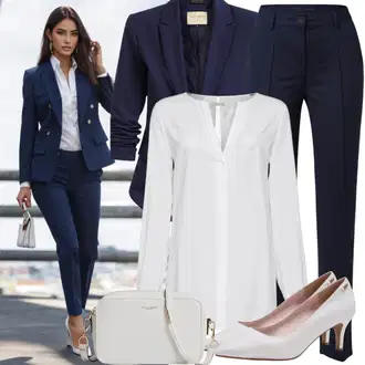 Outfit sa TamnoPlava/SvjetloPlava/Plava Odijelo Dvoredni Sako/Boyfriend Sako/Kožna jakna za muškarce/Dugi Sako/Casual Sako Trendyol "Stilski hlače Odijelo"