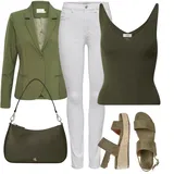 Outfity s espadrilkami na podpatku image