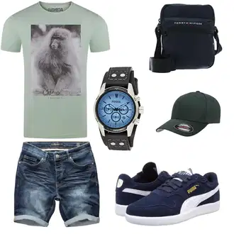 Sommer Outfits Casual, Schick mit Grau Unkategorisiert Riverso "Summer Outfit"Look: Moderne, Sportlich, Casual