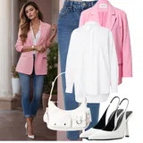 Kombinovat halenky & tuniky s mom jeans image