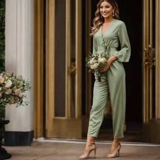 Outfity pro matriční úřad Lehký s Zelená/Tmavě zelená Letní overall/Slavnostní overall Dorothy Perkins (Petite) "Svatební host Podzimní outfit"Look: Lehký, Slavnostní, Pro Dům, Irský, Jazz, Mom, Premium
