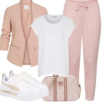 Outfity pro léto Chytrý příležitostný Svatba s Šedá/Bílá/Béžová Nízká Teniska/Teniska na platformě Puma "Letní oblečení"Look: Estetika, Ležérní, Extravagantní, Hip Hop, Venkovní, Skater, Chytrý příležitostný, Sportovní, Steampunk, Unisex, Narozeniny, Pohřeb, Koncert, Škola, Svatba