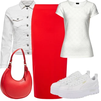 Outfit sa Siva/Krem/Bijela/Srebro Majica/Majica s printom/Majica s mrežicom/Funkcionalna majica/Majica kratkih rukava/Sportska majica/Print majica/pletena košulja/Majica za plažu/Top za plažu/Tunika za Plažu/Otmjena majica/Muške tenisice za trčanje Lascana "Ljetna odjeća"