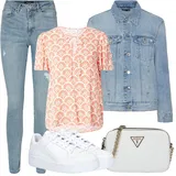 Červené Halenky & Tuniky Móda Pro Plnoštíhlé Outfity image