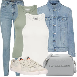 Outfity pro léto Chytrý příležitostný Svatba s Khaki/Béžová/Oranžová/Šedá/Bílá Úzká teniska/Kožené tenisky/Nízká Teniska/Vintage teniska/Skate Bota Nike Sportswear "Letní oblečení"Look: Estetika, Bad Taste, Hip Hop, Skater, Chytrý příležitostný, Sportovní, Unisex, Pohřeb, Koncert, Škola, Svatba
