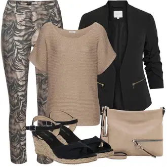 Outfit s Černá Kožená Pánská Bund/Smokingové sako/Elegantní Sako/Krátké Sako/Neformální Sako/Blůzové Sako/Boyfriend Sako/Kožená bunda pro muže/Blejzrové Bund Vila "Outfit na léto"