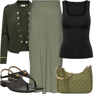 Outfity pro léto Rockový s Černá/Šedá/Zlatý/Hnědá Páskový Sandál/Vintage sandál/Sandály na hřídeli/Římská sandála/Sandál S T Páskem Polo Ralph Lauren "Outfit na léto"Look: Cool, Elegantní, Princezny, Punk, Rad, Rockový, Rock 'n' Roll