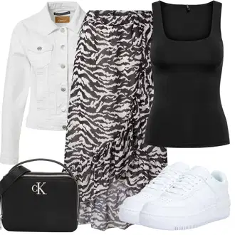 Nevěsta Outfit s Šedá/Krémová/Bílá Vintage Bund/Krátký Bund/Krátký Bund/Letní Bund/Džínové Bund/Krátké Džínové Bundičky Only "Outfit na léto"