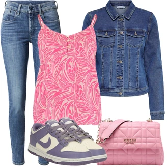 Outfit s Modrá/Světle modrá Kožená bunda/High Waist Džínové Kalhoty/Džíny s Rozparkem/Džín s Nízkým Pasem/Džíny s Nízkým Sedem/Slim Fit Džíny/Zimní bunda/Push up Džín/Kotníková Bota/Kožené Boty G-Star Raw "Letní oblečení"