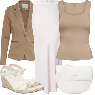 Saten Outfit sa Ljubičasta/Bež/Pink/Smeđa/Kaki Kratke hlače velike veličine/Hlača Velika Veličina/Haljina Veći Broj Topshop "Ljetna odjeća"