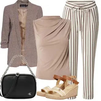 Outfit sa Crna/Siva Torba Za Preko Ramena/Torba za pisma/Torba za rame/Mala Torbica/Torba preko ramena/Torbica Calvin Klein Jeans "Ljetna odjeća"