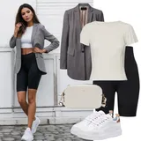 Kolesarske kratke hlače kombinirajte image