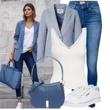 Zelené kožené tenisky Outfity image