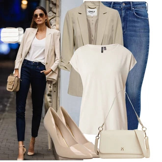 Vysoké Podpatky Outfit s Béžová/Hnědá Nezařazené Buffalo "Lehký outfit"