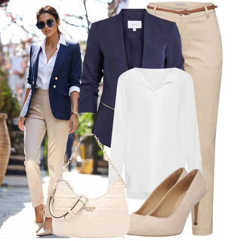 Kombinace Šedá/Hnědá/Béžová/Bílá/Krémová/Khaki Halenkové Body/Blůza s knoflíčkem/Halenka se Stojatým Límcem/Dlouhá Halenka/Halenka s Dlouhým Rukávem/Oversize Halenka/Oversize Muselínová Blůza/Slip-on Halenka/Tunikové Tričko Vila