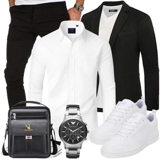 Fischgrät Outfit mit PJ PAUL JONES "Business Outfit"