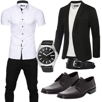 Fischgrät Outfit mit PJ PAUL JONES "Business Outfit"