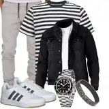 Jeansjacken Sommer Outfits image