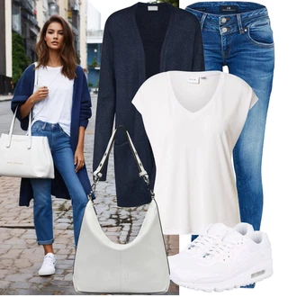 Air Max 90 Outfit sa Bijela/Krem Zumba cipela/gimnastička papuča/Tenisica za fitness/cipela za trčanje/Tenisica za tenis Nike Sportswear "Moderan outfit za slobodno vrijeme"